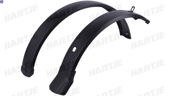 TERN Schutzblechgarnitur; Kunststoff, 20&quot;, schwarz matt, 60mm breit, passend für HSD