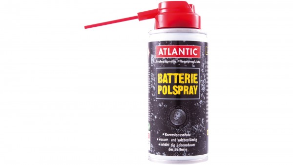 ATLANTIC Batteriepolspray; Bietet Schutz vor Feuchtigkeit und Korrosion an den Kontakten einer E-Bike Batterie. Sorgt für eine höhere Startkraft, mini