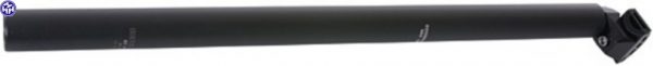 TERN Patentsattelstütze; Aluminium, 580mm, schwarz, super-oversize, Ø33,9mm, passend für Link B7/D8/D7i/Uno